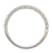 14K White Gold and 0.53ctw Diamond Wedding Band