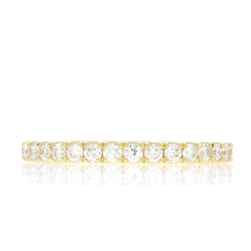 14K Yellow Gold and 0.51ctw Diamond Wedding Band