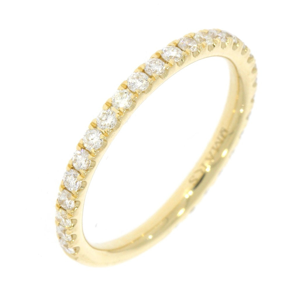 14K Yellow Gold and 0.49ctw Diamond Wedding Band
