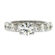Platinum and Diamond Engagement Ring with 1.00ct Diamond Center