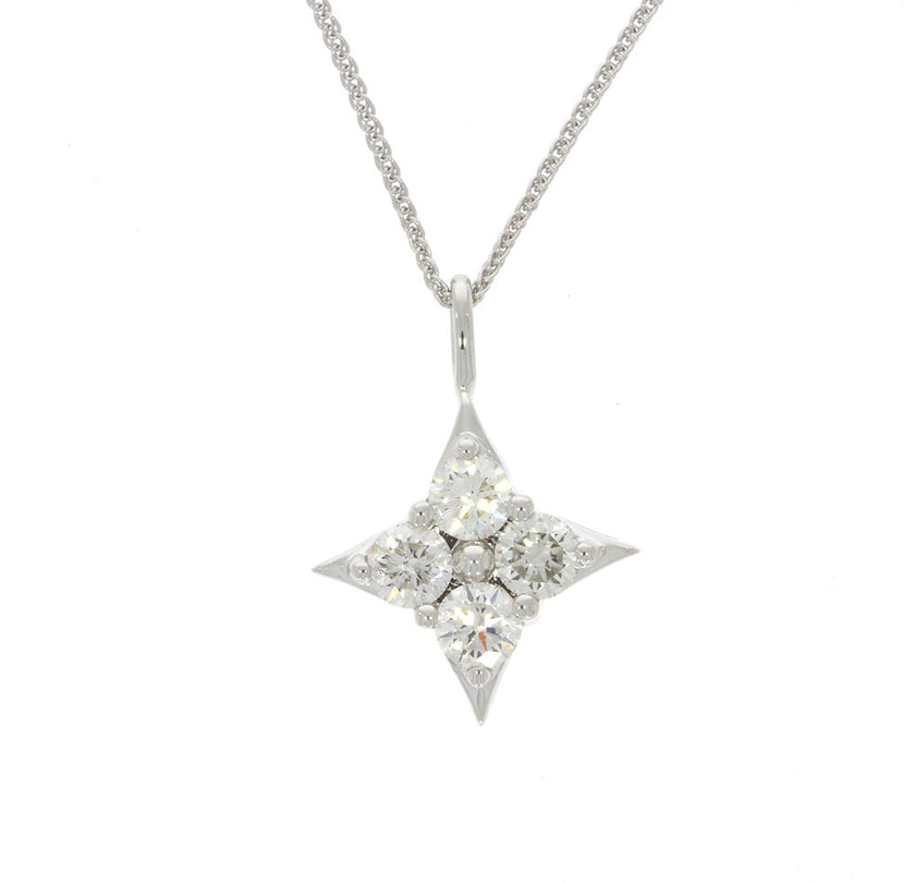 14K White Gold and 0.75ctw Diamond 