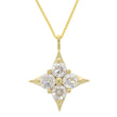 14K Yellow Gold and Diamond 