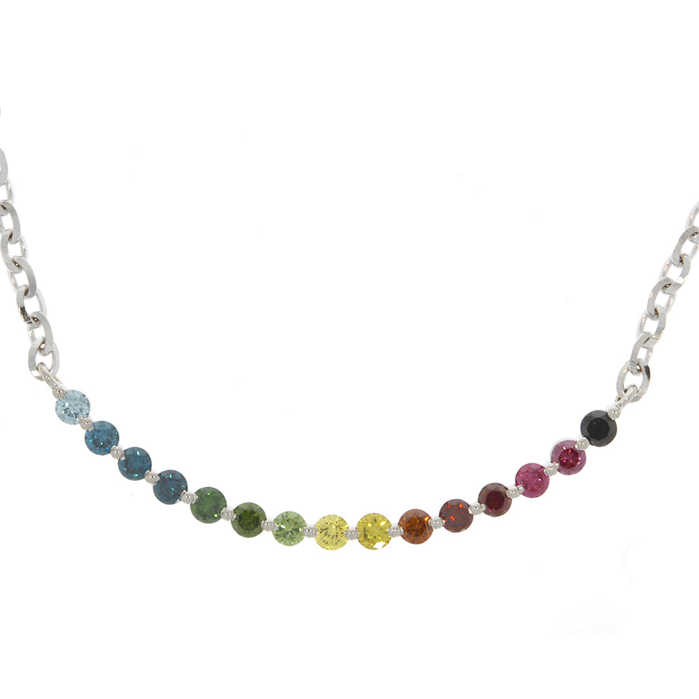14 Karat White Gold 