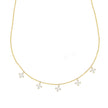 14K Yellow Gold and Diamond 
