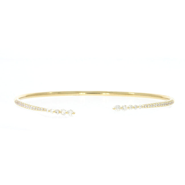 14K Yellow Gold and Diamond