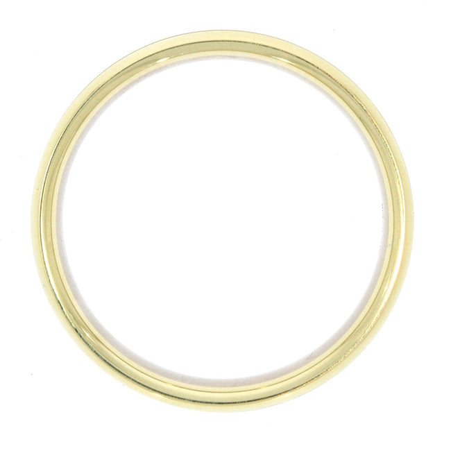 14K Two Tone 7mm Wedding Band with 14K White Gold Satin Finished Center and 14K Yellow Gold Polished Edges