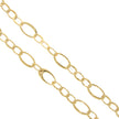 18K Yellow Gold Oval Link Chain Necklace